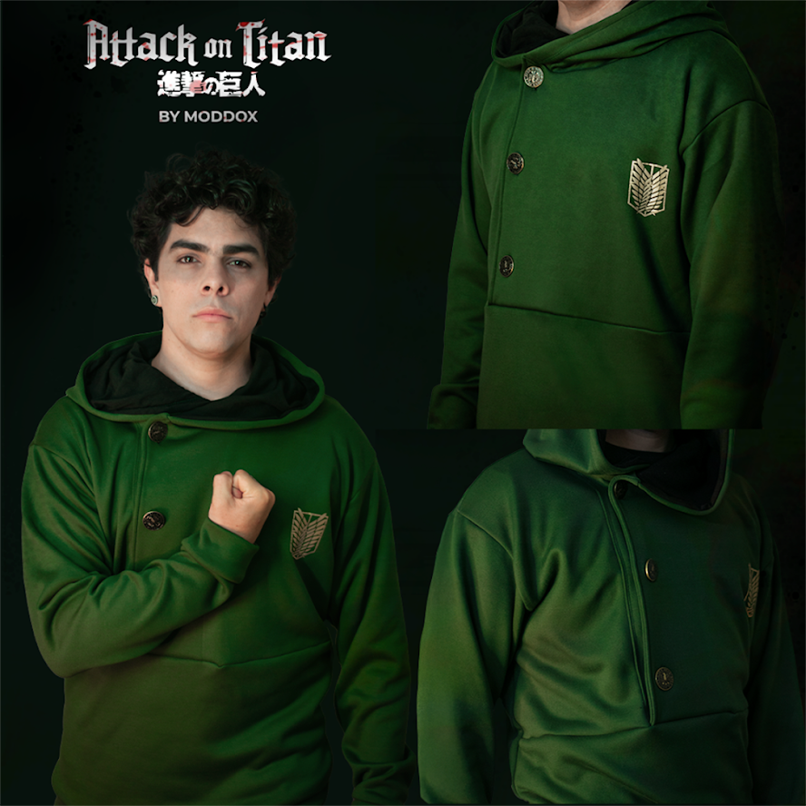 Hoodie |Shingeki No Kyojin | Legión de Reconocimiento