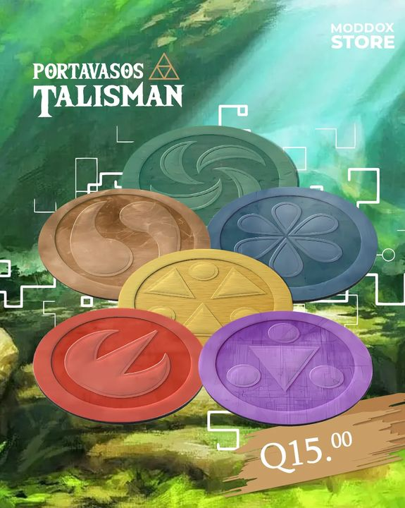 Zelda | Talisman Portavasos