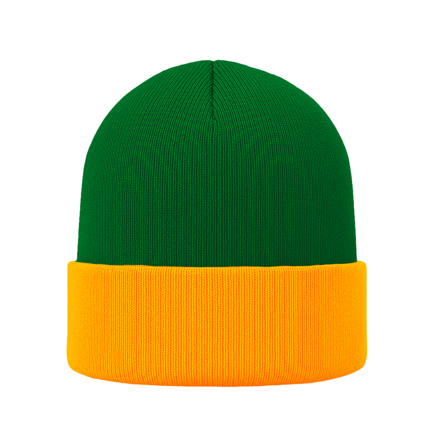 Gorro | Combinado | Cabeza verde quetzal (C95) / Frente amarillo oro (C67)