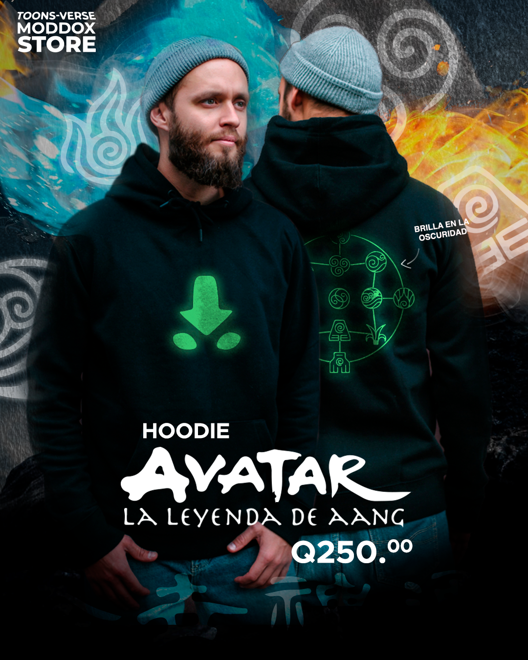 Hoodie | Avatar TLAB | Avatar la Leyenda de Aang