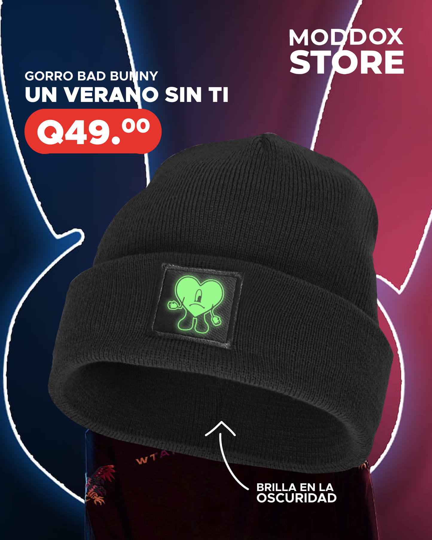 Gorro Bad Bunny Un Verano Sin Ti